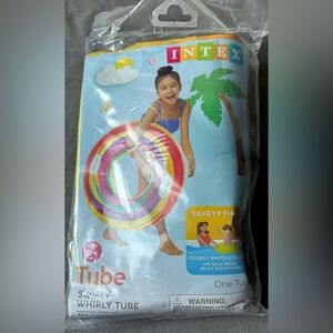 Intex Swirly Whirly Tube - Multicolor